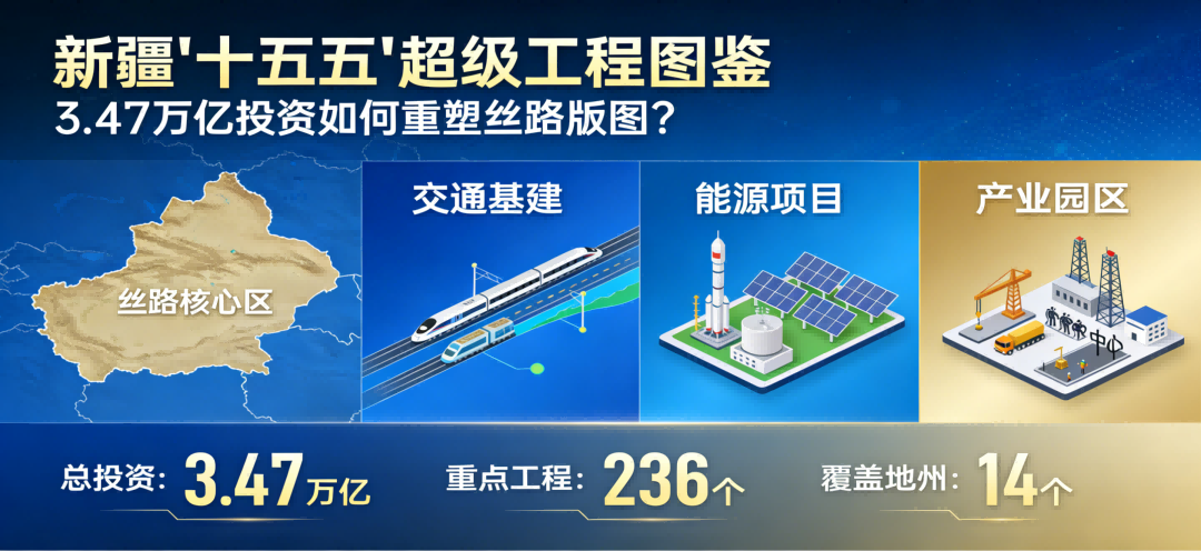 新疆"十五五"規劃3.47萬億投資如何重塑絲路版圖